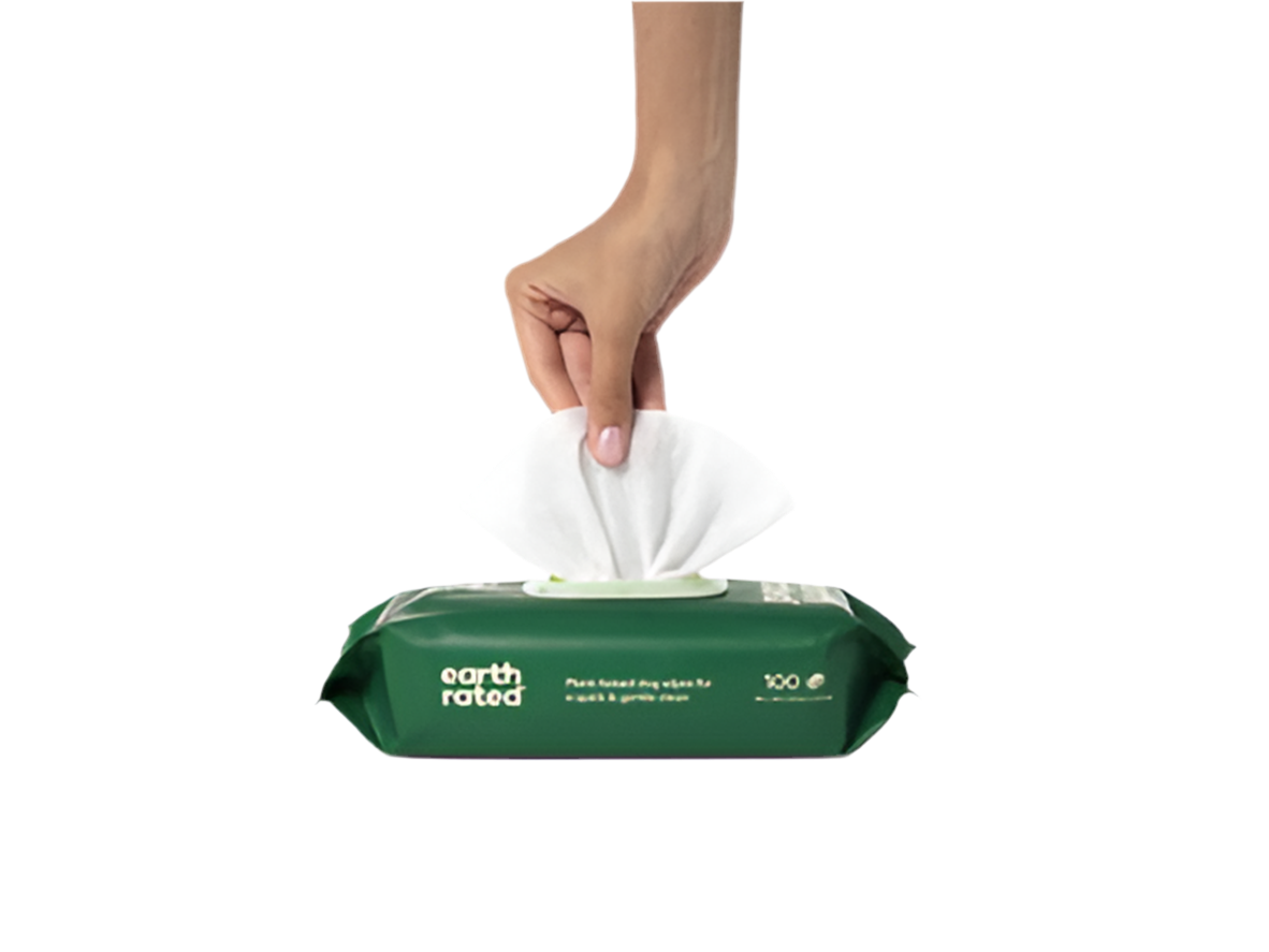 Dog Wipes Geurloos Composteerbaar 100 st 🐶🌿