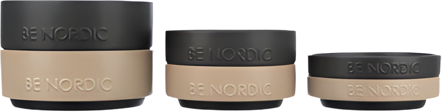 Be Nordic Voerbak Hond Keramiek / Rubber Taupe