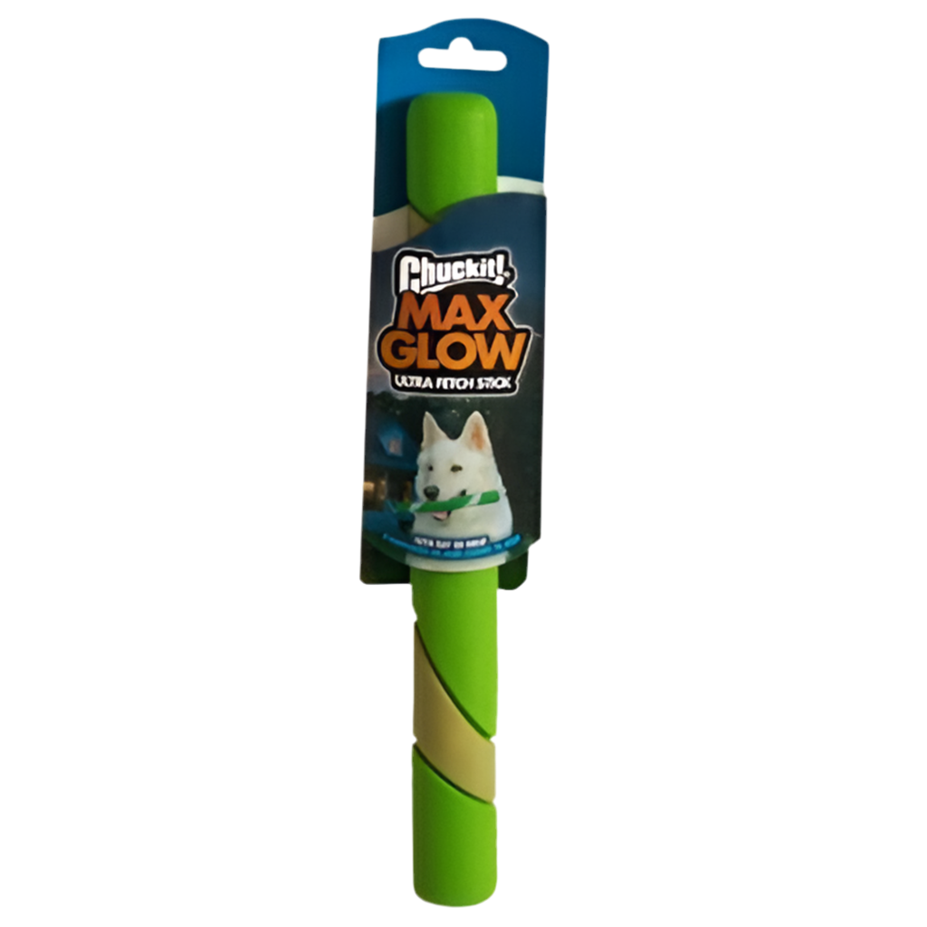 Chuckit Max Glow Ultra Fetchstick Groen 🌟🦴